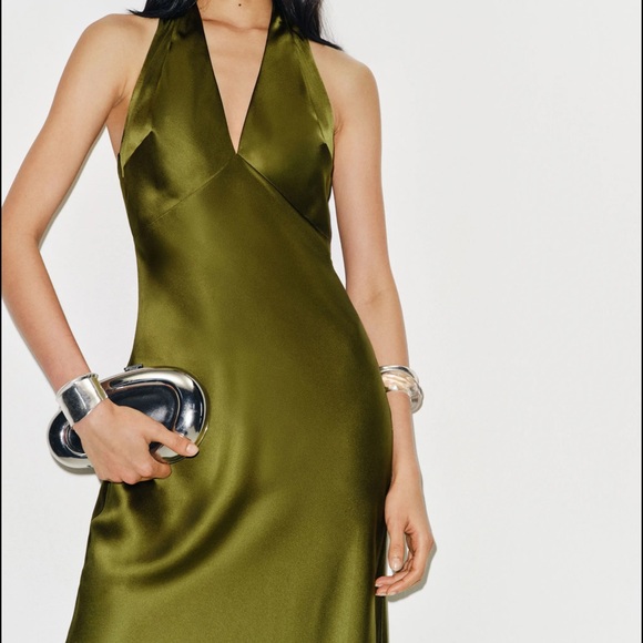 Reformation Daniela Silk Dress - Picture 2 of 12